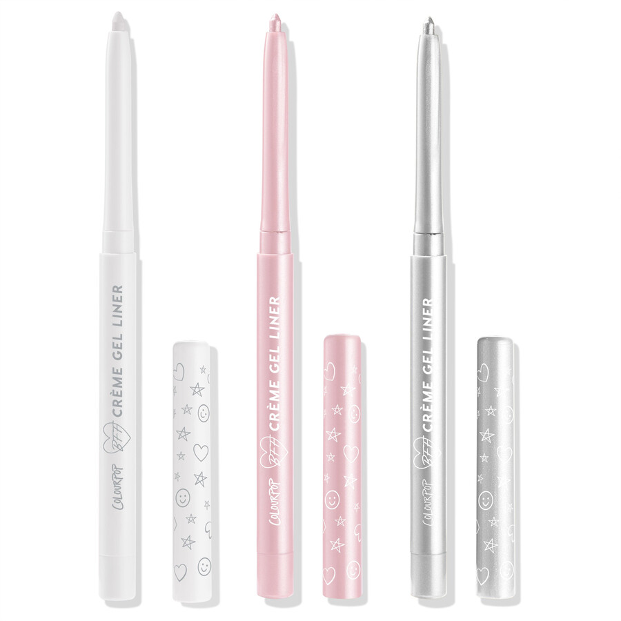 trio kremnih gel črtal za oči bff