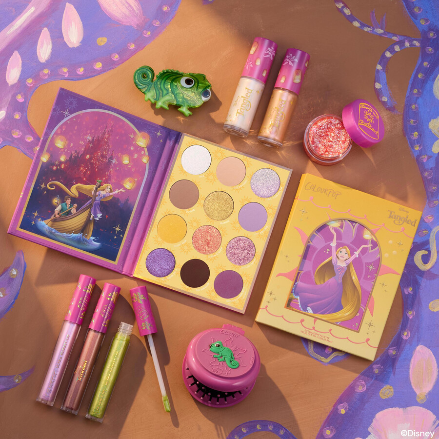 zbirka disney tangled in colourpop
